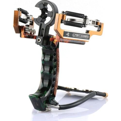 Fishing Slingshot Kit Archery Slingbow Hunting Fish Folding Professional Adjustable Shooting with Arrow Rest Rubber Band Laser