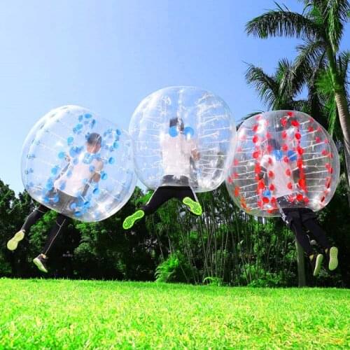 Free Shipping 0.08mm PVC Inflatable Bumper Bubble Soccer Ball Dia 1.2m/1.5m/1.7m Giant Human Hamster Ball for Adults and Teens