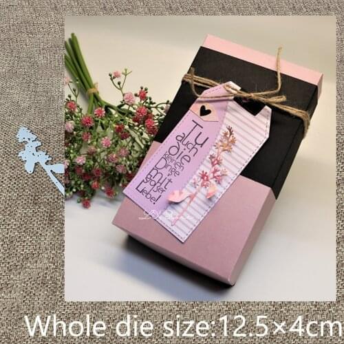 New Design Craft Metal stencil mold Cutting Dies flower branch decoration scrapbook die cuts Album Paper Card Craft Embossing