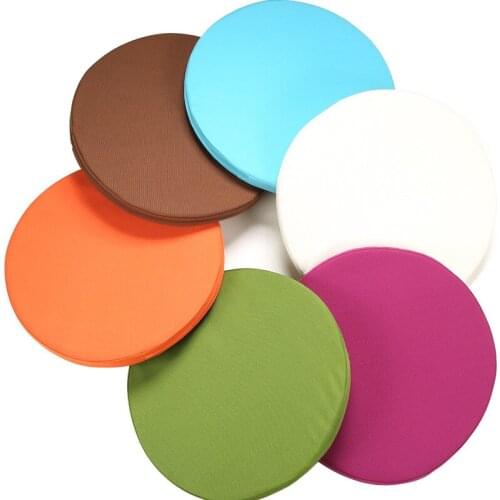 Wholesale Customization Solid Round Cushion Sofa Chair Foam Cushion Chair Pads Office Vehicles Home Seat Cushion Water Proof