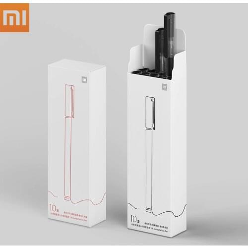 Xiaomi Mijia Super Durable Writing Sign Pen Mi Pen 0.5mm Signing Pens Smooth Switzerland MIKRON Refill Japan MIKUNI Printing ink