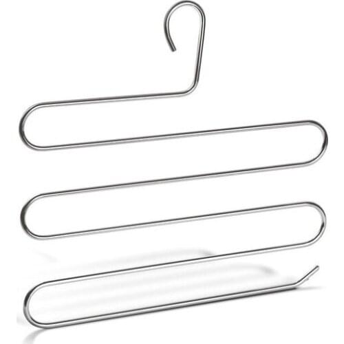 Modern Cabinet Interior 5 Layer Pants Shawl Scarf Hanger