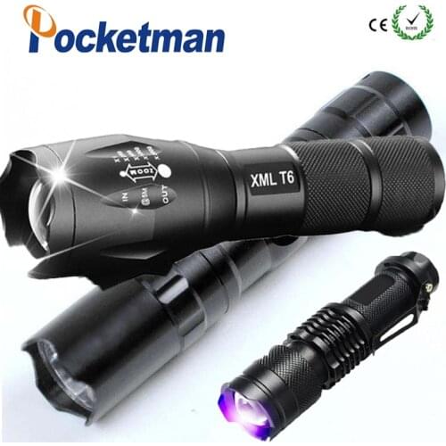 4000LM Super Bright XM-L T6 Q5 LED Flashlight zoom torch waterproof flashlights 3-5 Modes Portable Tactical Flashlight Z50
