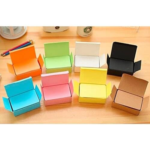 Creative Thickening Blank Diy Graffiti Rounded Small Cards Word Cards Sticky Note Card Message Cards