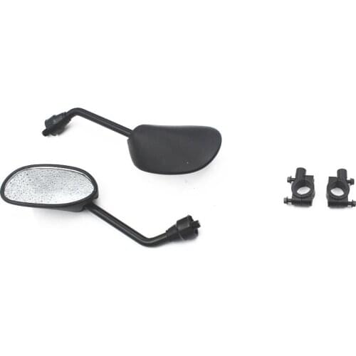 Universal 7/8'' 22mm Universal Motorcycle Handle Bar Mount Black Rearview Side Mirrors For Honda Yamaha Suzuki Kaawasaki Touring