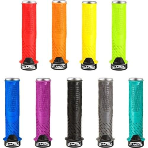 1 Pair Bicycle Handlebar Grips Non-Slip Shock-absorbing Road Bike Soft Handle Bar Cover for MTB Cycling