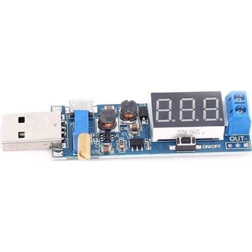 1Ps Dc-Dc Usb Step Up/Down Power Supply Module Boost Buck Converter 5V To 3.3V/12V