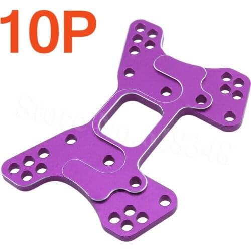 10Pcs/Lot HSP 1/10 Upgrade Parts 106023 Alum Rear Shock Tower 06037 For RC Off Road Buggy Baja
