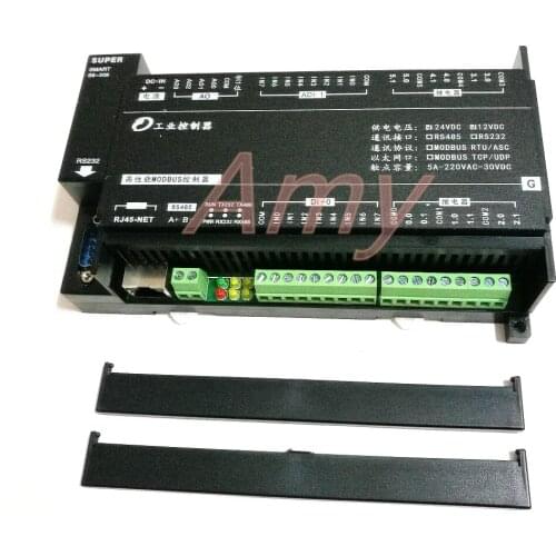 12 channel relay output 16 way switch amount input RJ45 Ethernet Modbus TCP controller