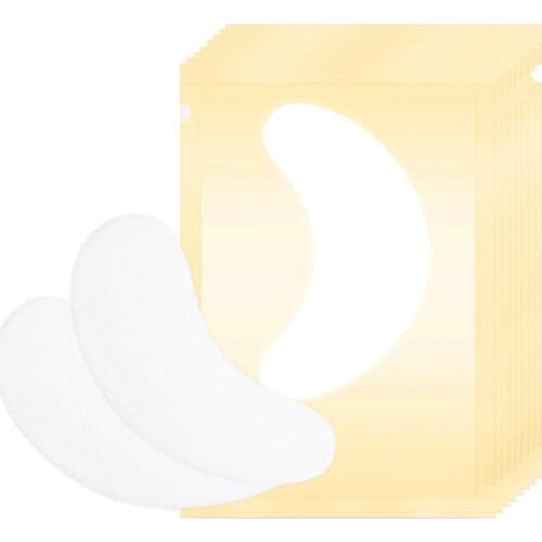 50pairs Eyelash Extension Paper Patches Grafted Eye Stickers Eyelash Under Eye Pads Eye Paper Patches Tips Sticker Wraps