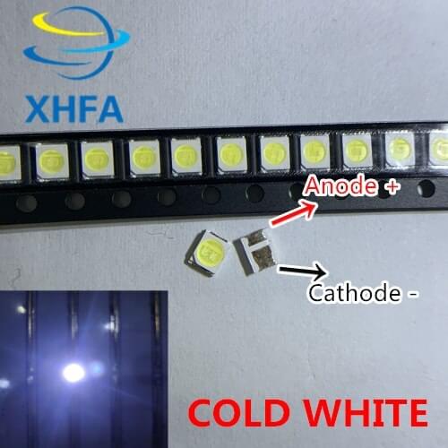 500PCS JUFEI LED Backlight 1210 3528 2835 1W 6V 96LM Cool white LCD Backlight for TV TV Application 01.JT.2835BPWS2-C