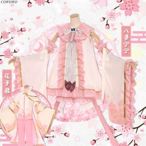 Anime! Toilet-Bound Hanako-kun Nene Yashiro Yugi Amane Star Moon Magician Uniform Cosplay Costume Halloween Suit Free Shipping