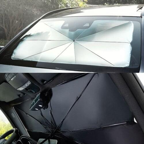 Car Sun Shade Cover Auto Sunshade Covers Interior Winscreen Front Windshield Sun UV Protector Windscreen Parasol Car Sunshade