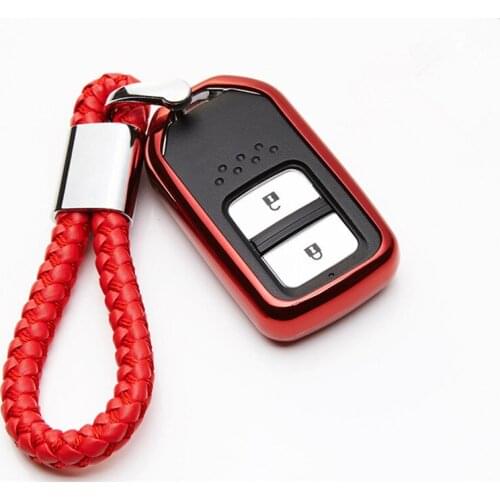 TPU Car Key Cover Case For Honda Civic 2017 Cr-V Crad V Accord 9 Pilot Vezel City 2015 2016 Jazz Crider HRV Fit Freed EX EXL Crz