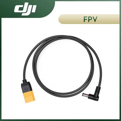 DJI FPV Goggles Power Cable XT60 Original Accessories Parts for Goggles V2 DC Power Cable Connects VR Goggles to the Battery