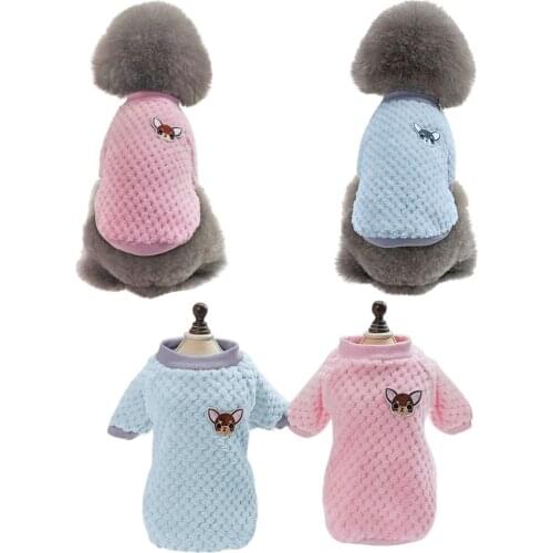 Cute Dog Cat Puppy Clothing Sweater Small Puppy Shirt Soft Pet Cat Coats Dog Clothes Mascotas Accessories Puppy Jacket Perro