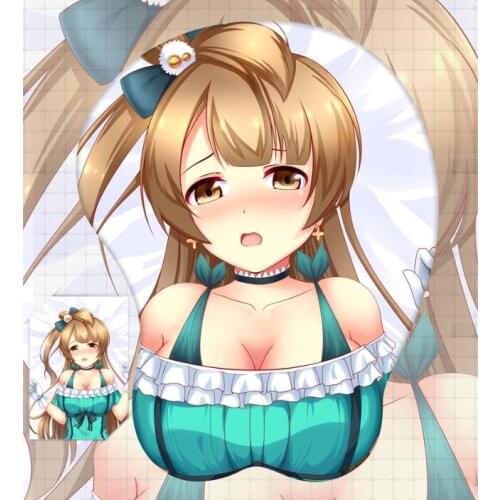 Love Live Kotori Minami Figure 3d Anime Girl Soft Gel Gaming Mouse Pad Mousepad Wrist Rest Gifts Man Adult Toy