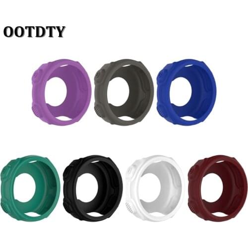 OOTDTY Silicone Skin Protective Case Cover For Garmin forerunner235 735XT Sports Watch
