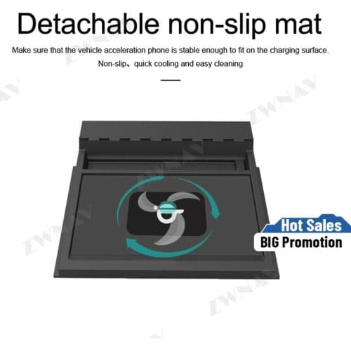 QI car wireless charger For Toyota Camry 2016 2017 2018 Infrared Fast Wireless Charging Car Phone Holder for iphone/Samsung