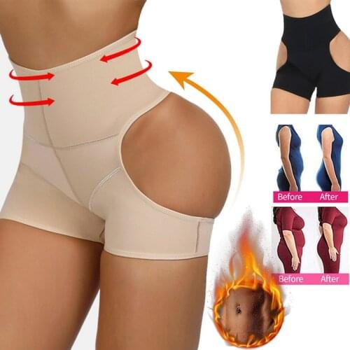 Richkeda Store New 2021 Women Hip Control Panties Hollow Out Hole Sexy Ass Hip Shaper Buttocks Push Up Shapewear High Waist
