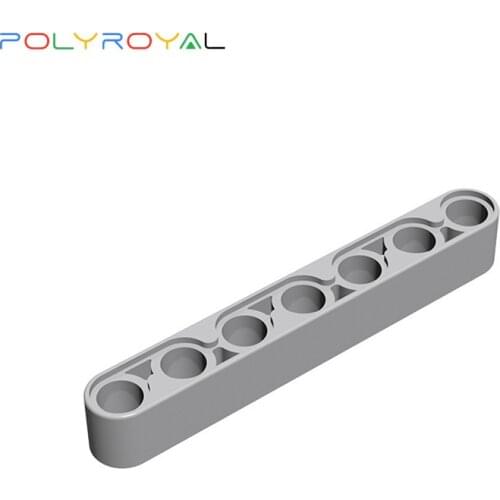 Building Blocks Technicalalal DIY 1x7 Thick hole arm Liftarm 10 PCS Compatible Assembles Particles Moc al Parts toy 32524