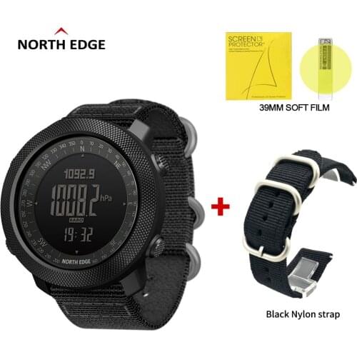 APACHE North Edge smart watch Men sport smartwatch for Running Climbing Swimming Compass Altimeter Barometer waterproof 50m