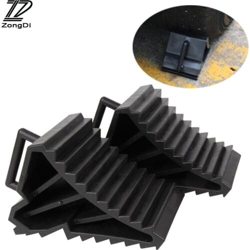 ZD 2X Car Rubber Stop Slip Control Tire Triangle Pad For Peugeot 307 206 407 Mazda 3 6 cx-5 Lada granta Ford focus 2 accessories