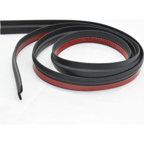 For The Volkswagen Tuang Car Collision Sound Insulation Strip Protection Anti-rub Door Edge Rubber Strip Sealing Gap Dust-proof