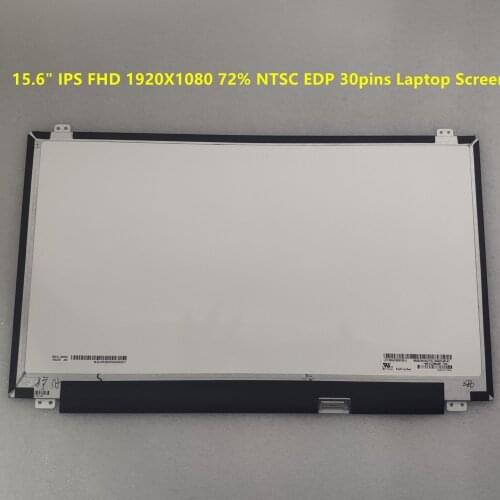 15.6" IPS FHD 1920*1080 72% NTSC EDP 30pins LP156WF6 SPB1 SB2 SPB4 SPB5 SPB6 SPB7 LTN156HL02 B156HAN01.2 Laptop Lcd Screen Panel