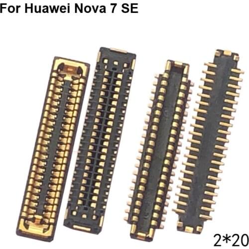 5pcs Dock Connector Micro USB Charging Port FPC connector For Huawei Nova 7 SE 7SE logic on motherboard mainboard Nova7 SE