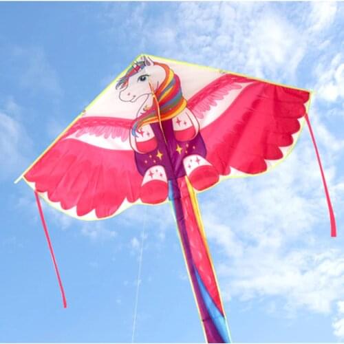 Free shipping horse kite flying children kite factory for kids reel weifang kite factory buggy goldfish centipede squid new