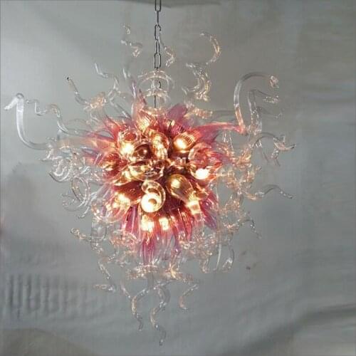 Free Air Shipping Staircase Chihuly Style Modern Crystal Handmade Blown Glass Pendant Lights for Kitchen Decor