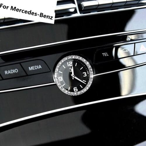 For Mercedes-Benz Maybach S-Class S320 S400L S500L S350L S450 central control clock table patch decorative ring