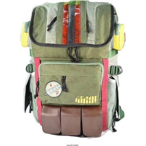 Mandalorian Star Wars Yoda Baby Backpack Imperial Stormtrooper Rebels Travel Laptop School Bags Students Capacity Travel Mochila