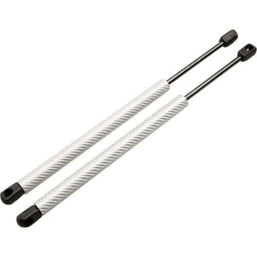 For Ford F-450 F-250 F-350 2008-2010 Super Duty Hood carbon fiber Gas Spring Lift Supports Struts Rod Arm Shocks 23.82 inch
