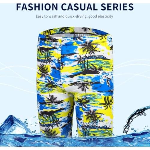 Mens five-point swim trunks Swimwear Man Swimsuit Swim Trunks Summer Bathing Beach Shorts Men Swimming Pants Board Shorts