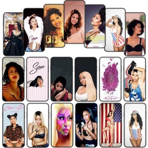 Selena Quintanilla Nicki Minaj Soft Cover Case for Xiaomi Mi Note 10 Ultra A1 A2 Lite A3 Pro Max Pocophone F1