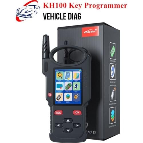Lonsdor KH100 Auto Key Programmer Hand-Held Car Remote Key Programmer Smart Key Generate/Simulate/Identify Copy/Remote Frequency