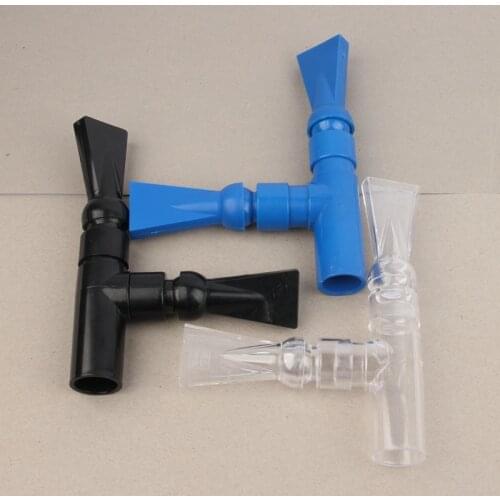Duck Mouth Duckbill Spray Nozzle Aquarium Fish Tank Two Heads Combination Suite Direction Adjustable Oblate Duckbill Nozzle