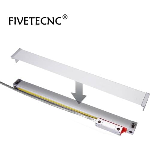 RS422 5um Slim Optical Glass Scale Linear Encoder 100 150 200 250 300 350 400mm Stroke Fits Sino Easson Digital Readout Ruler