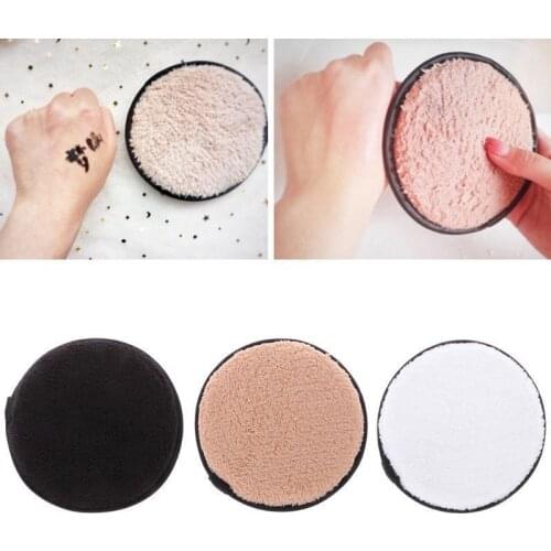 Magical Makeup Remover Microfiber Puff Reusable Microfiber Cloth Pads Remover Towel Face Cleansing Makeup