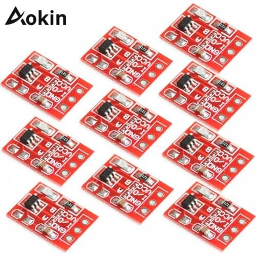 10PCS TTP223 Touch Key Switch Module Touching Button Self-Locking No-Locking Capacitive Switches Single Channel For Arduino l8