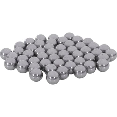 Hot-50 Pcs 10mm Diameter Steel Ball Bearings for Bicycle Hubs