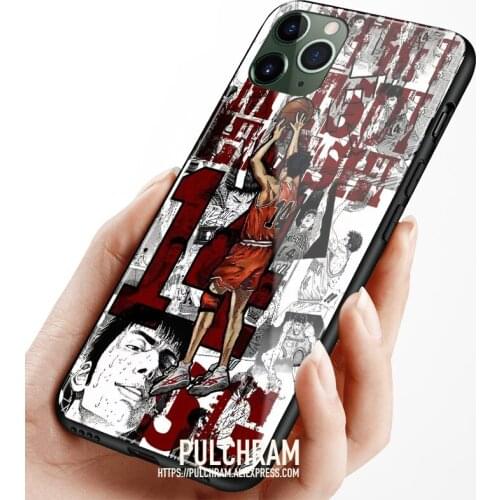 Hisashi Mitsui Slam Dunk Glass Soft Silicone Phone Case Cover Shell For iPhone SE 6s 7 8 Plus X XR XS 11 12 Mini Pro Max Sumsung