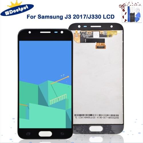 5.0"Original For Samsung Galaxy J3(2017) J330 J330F J3 Pro LCD Display Touch Screen Sensor Display Digiziter Assembly
