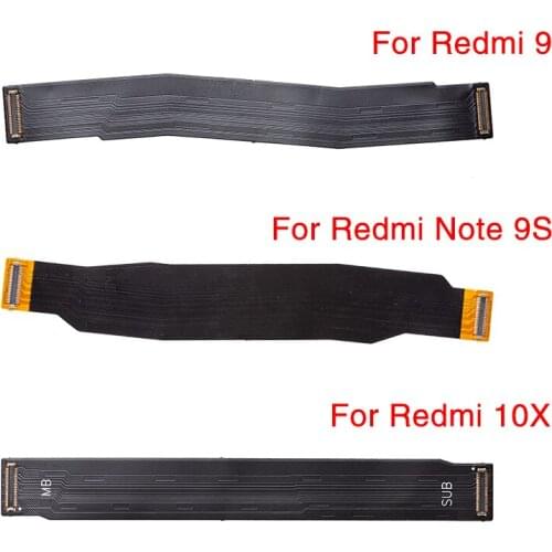 1pcs Main Board Motherboard Connect LCD Flex Cable For Xiaomi Redmi 9 10X Note 9S