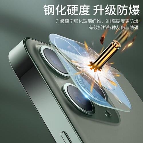 1PCS Camera Lens Tempered Glass For iPhone 12 /12 Pro /12 Pro max/ 12 mini full cover transparent clear lens film