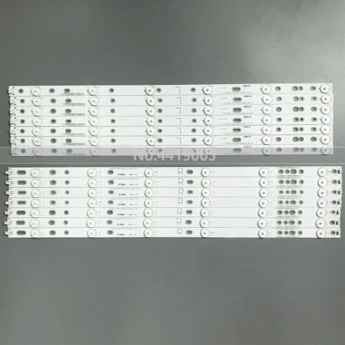 14pcs/set led backlight strip 12lamps for phi lips 55" tv Le55u7970