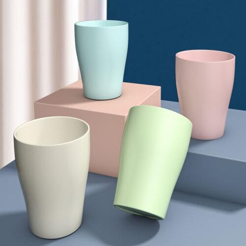 Bamboo Fiber Cup Creative Coffee Cup Dormitory Student Drinking Mug Travel Brushing Calix Household Goods