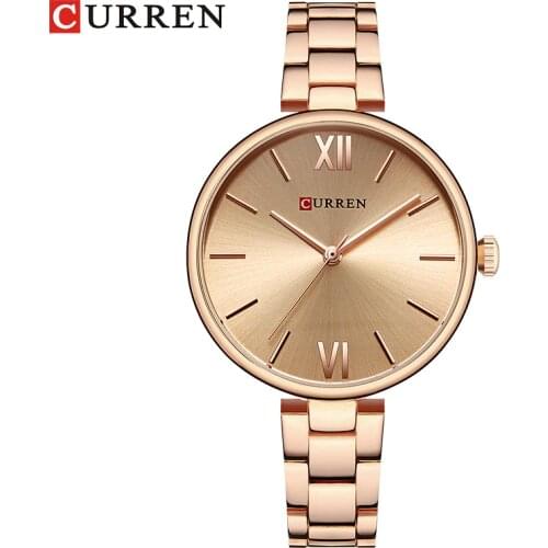 CURREN Women Watch Top Famous Brand Luxury Bracelet Quartz Watch Female Ladies Watches Women Gift Wristwatches Relogio Feminin
